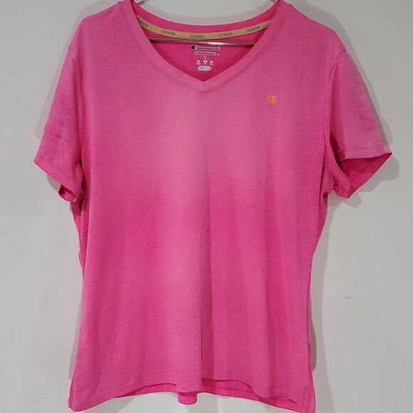Champion pink performance shirt sleeve shirt - Picture 1 of 7